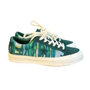 Converse Green One Star Low The Great Outdoors Women’s Size 6.5